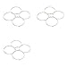 3 x Quantity of Hubsan Nano Q4 H111 Nano Quadcopter Protection Cover Guard Propeller Protector Trainer White H111-10 - FAST FREE SHIPPING FROM Orlando, Florida USA!