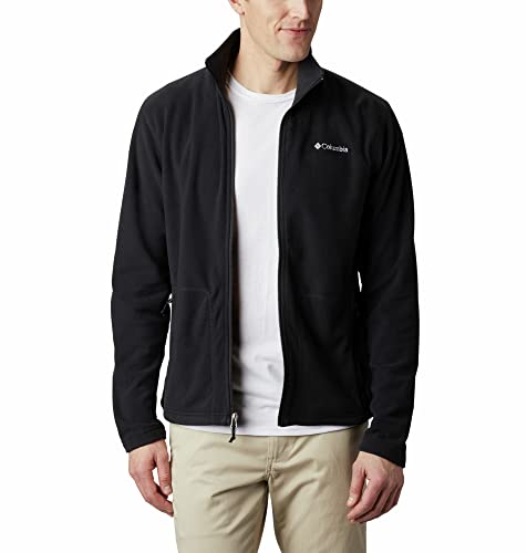 Herren Fleece-Jacke, Mit durchgehendem Reißverschluss, Fast Trek Light
