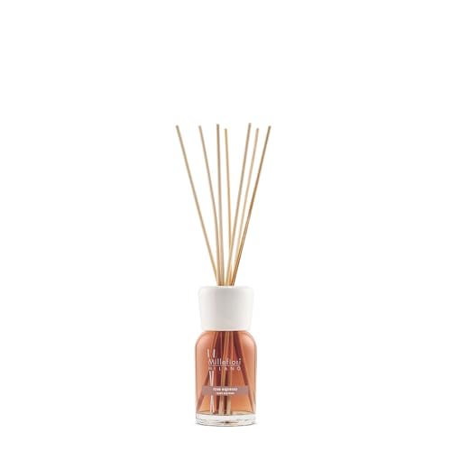 Millefiori Milano – Diffusore a Bastoncini 100 ml, Rose Espresso – Profumatore Ambiente Raffinato con Note Fiorite e Intense