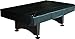 Imperial Midnight Matte Black 8 Foot Naugahyde Billiard Pool Table Cover