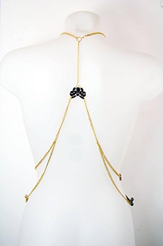Real Bone Bodychain - Black Sheep Rib