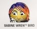 Star Wars Angry Birds Rebels Sabine Wren Bird Telepod Figure with Teleporter Base