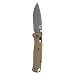 Benchmade - Bugout 535 Folding Knife for Everyday Carry and Camping, Drop-Point Blade, Plain Edge, Coated Finish, Green Handle