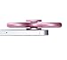 Fidget Spinner Toy Stress Reducer Portable Tri-Spinner Inner Peace Finger Toy Drop Test, Mute Bearing (Rose gold)