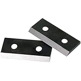 SuperHandy Universal Wood Chipper Shredder Mulcher Industrial Replacement Blade/Knives Set (QTY 2) for both SuperHandy & Landworks Wood Chippers