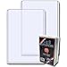 (100) 4x6 Post Card & Photo Topload Holders - Rigid Plastic Sleeves - BCW Brand