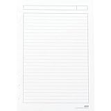 Staples? Arc Notebook Reinforced Premium Refill Paper, Junior-Sized, White, Narrow Ruled, 50 Sheets
