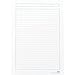 Staples? Arc Notebook Reinforced Premium Refill Paper, Junior-Sized, White, Narrow Ruled, 50 Sheets