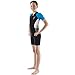 Seavenger Cadet Kids 2mm Shorty Wetsuit (Blue, 7/8)