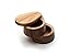 Ironwood Gourmet 28577 Himalayan Double Swivel Salt Cellar, Acacia Wood