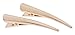 L. Erickson Metal Pinch Clip Pair - Gold