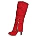 Knee High Boots for Women Sexy Over-The-Knee Boots Suede Zipper Heel Boot Trendy Chunky Block Heel Boots