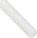 UHMW (Ultra High Molecular Weight Polyethylene) Round Rod, Opaque White, Meets ASTM D4020, 1/2