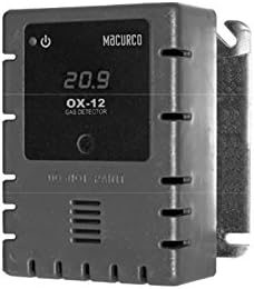 MacurcoOX-12 Oxygen O2 (Line Voltage) Fixed Gas Detector Controller Transducer