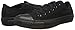 Converse Unisex Chuck Taylor All Star Low Top Black Monochrome Sneakers - 12 D(M) US