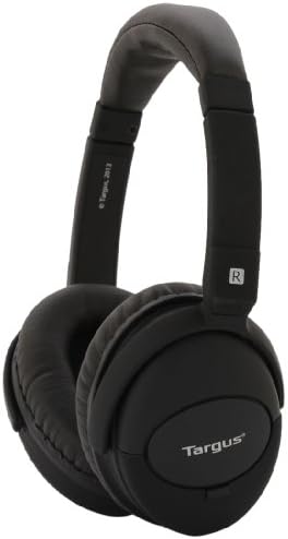 Targus TA-13NCHP Noise-Cancelation Headphones with Case - Black