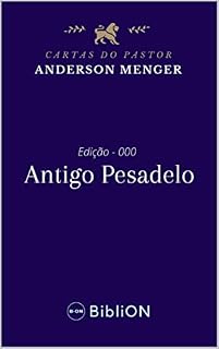 Livro Cartas do Pastor Anderson Menger - Edição 000