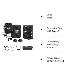 SYNCO Wireless Lavalier Microphones