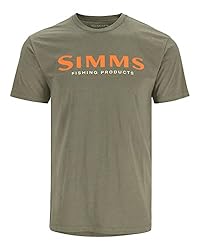 Simms Men's Logo Classic T-Shirt – Cotton Blend