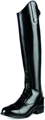 Ariat Womens Quantum Crowne Pro Field Zip Tall Riding 10 B / Medium(Width) Regular(Calf) Short(Height) Black