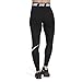 NIKE Women's Sportswear Club Leggings, Black/White, Medium
