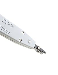 cablecreation LSA Punch Tool con la protección de chamarra, multifunción herramienta de impacto Punch Down para cable RJ45 Ethernet