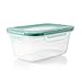 OXO Good Grips Smart Seal Leakproof Airtight Glass & Plastic Food Storage Container Set