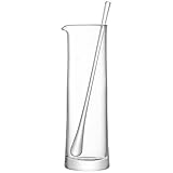 LSA International Gin Cocktail Jug & Stirrer 37.2fl oz/H11.5in Clear
