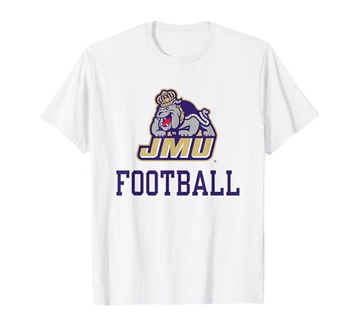 James Madison Dukes Football Icon Logo Officially Licensed T-Shirt