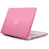 [2 in 1] iXCC Rubberized Hard Shell Case with Keyboard Cover for Apple MacBook Pro 13-inch Without Retina Display (Model A1278) - Pink