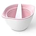 monbento - MB Lib Litchi pink leakproof bowl holds soups salads pasta - BPA free - Food grade safe