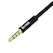 3.5mm Headphone iKross in-Ear Noise-Isolation Stereo Earbuds with Microphone (Black) for Apple iPhone iPad Samsung Galaxy Phone and Tablets