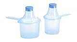 The Scoopie Portable Scoop and Funnel 2 Pack (Blue)