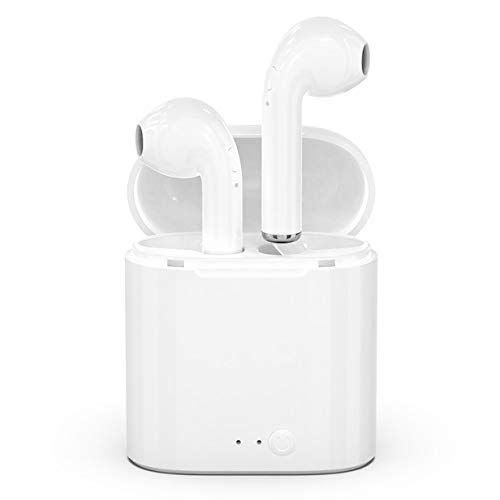 Bluetooth Headphones, Wireless Bluetooth Earbuds Stereo Earphone Cordless Sport Headsets, Bluetooth in-Ear Earphones with Built-in Mic for Smart Phones