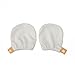 Satsuma Designs Baby Mittens, Natural, One Size