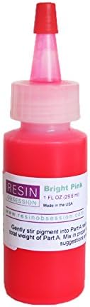 Resin Obsession Bright Pink Translucent Color Pigment - 1 Ounce