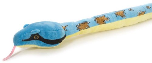 Wild republic 54" plush snake twin spotted rattle snake