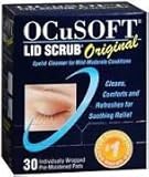 Ocusoft Lid Scrub Original Pre-moistened Pads - 30 Ct (Pack of 3)