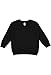RABBIT SKINS Toddler Fleece Long Sleeve Pullover Sweatshirt, Black, 3T