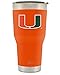 Simple Modern University of Miami 30oz Cruiser Tumbler - Vacuum Insulated Stainless Steel Travel Mug - Hurricanes Tailgating Hydro Cup College Flask