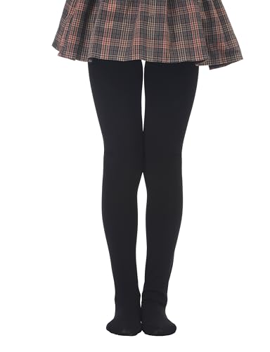 EVERSWE Girls Winter Warm Fleece Lined Tights Thick Dance Tights