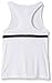 adidas Girl's Youth Tennis Girls Club Tank, White, X-Small