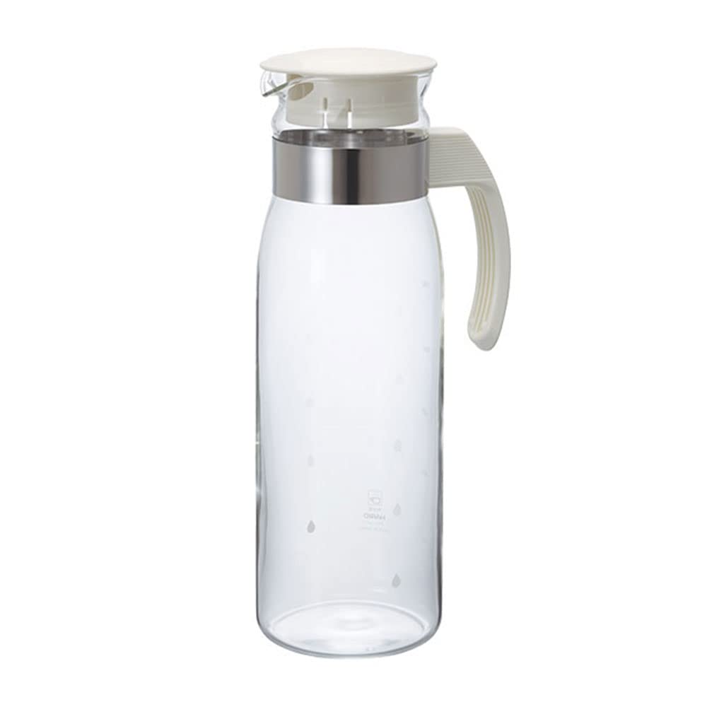 HARIO(ハリオ) 冷蔵庫 ポット スリム N オフホワイト 1400ml 日本製 麦茶ポット プレゼント ギフト 贈り物 RPLN-14-OW商品画像