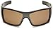Oakley Men's OO9101 Batwolf Rectangular Sunglasses, Polished Black & Gold Ghost Texture/Tungsten Iridium Polarized, 27 mm