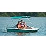 Sun-Dolphin-AQUA-5-Seat-UV-Stabilized-Pedal-Boat-w-Warranty-Canopy