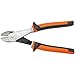 Klein Tools 200028EINS Pliers, Electrician's Insulated Diagonal Cutting Pliers with Slim Handle 1000V Rated Grips, 8-Inch