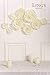 Ling's Moment Paper Flower Decorations, 9 X Cream White Flowers(12''-6''), Handmade Giant Crepe Paper Flowers for Wall Nursery Wedding Baby Shower Birthday Centerpiece Photo Backdrop