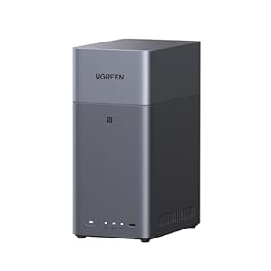 UGREEN NASync DH2300 2ベイ デスクトップNAS NFCワンタッチ接続