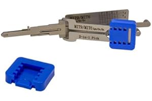 KEYLESSPROS Finger Saver Thumb Brace Support Only for Original LiShi Pick Tools (Blue) - The LiShi Tool is NOT Included