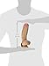 Doc Johnson KONG Realistic Cock - 8.5 King Size Inches with 7 Inches of Girth - Comes with Removable Vac-U-Lock Suction Cup Base - F-Machine and Harness Compatible Dildo - Vanilla